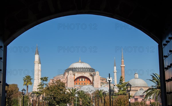 Hagia Sophia, the world famous monument of Byzantine architecture