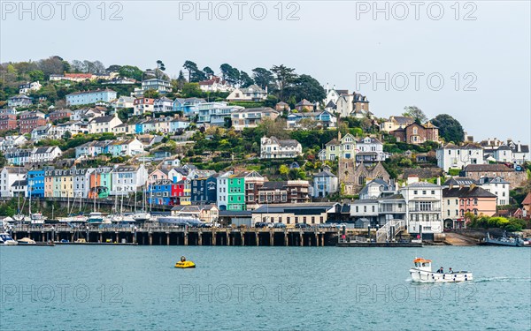 Kingswear from Dartmouth, Devon, England, United Kingdom, Europe