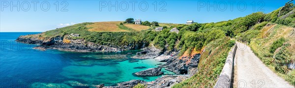 Bessys Cove, The Enys, South West Coast Path, Penzance, Cornwall, England, United Kingdom, Europe