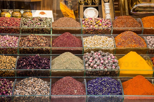 Spices at the Spice Market in Istanbul