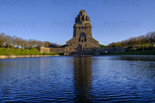 Monument to the Battle of the Nations, Leipzig, Saxony, Germany, Europe