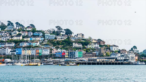 Kingswear from Dartmouth, Devon, England, United Kingdom, Europe