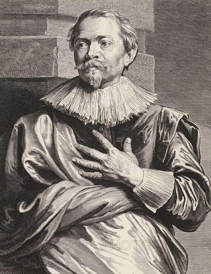 Portrait of Jacob Jordaens, also Jacob Jordaens the Elder