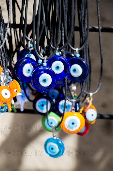 Evil eye bead as Amulet souvenir from Turkey