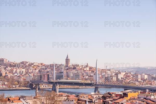 A view of from the Golden Horn of Istanbul