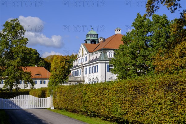 Neuegling Castle, Neuegling am Riegsee, Pfaffenwinkel, Upper Bavaria, Bavaria, Germany, Europe