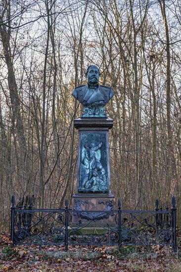 Monument to Otto von Hagen, Eberswalde, Brandenburg, Germany, Europe