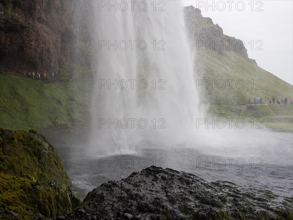 Seljalandsfoss waterfall, South Iceland, Iceland, Europe