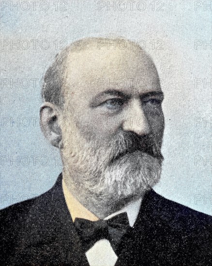 Carl Kruse, born 28 February 1837 in Esens, East Frisia, Germany, died 22 February 1900 in Berlin, was a German physician and politician, Historical, digitally restored reproduction from a 19th century original, Europe