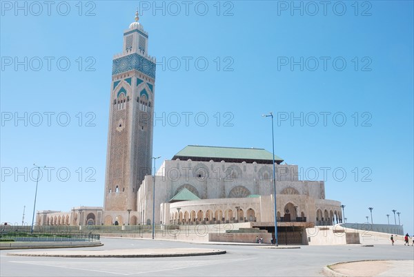 Hassan II Mosque, Casablanca, Morocco, Africa