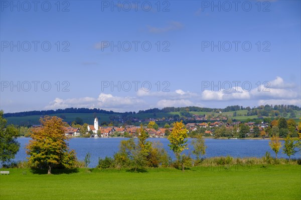 Riegsee, Pfaffenwinkel, Upper Bavaria, Bavaria, Germany, Europe