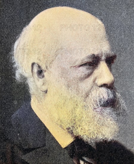 Ludwig Henrich Friedlaender, 16 July 1824, 16 December 1909, German Empire, was a German philologist, Historical, digitally restored reproduction from a 19th century original