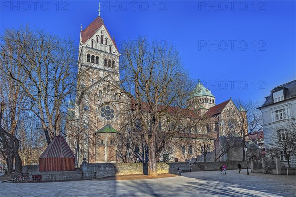 Neo-Romanesque Parish Church of St. Anne in Lehel, Munich, Bavaria, Germany, Europe