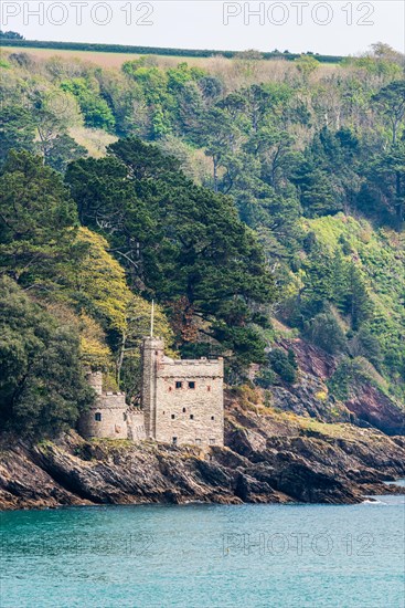 Kingswear Castle, Kingswear, Dartmouth, Devon, England, United Kingdom, Europe
