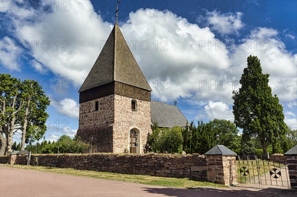 St. Lawrence Church, Eckeroe, Fasta Aland, Aland Islands, Aland Islands, Finland, Europe