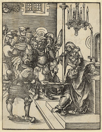 Capture of Jesus Christ, painting by Lucas Cranach the Elder, 4 October 1472, 16 October 1553, one of the most important German painters, graphic artists and book printers of the Renaissance, Historical, digitally restored reproduction of a historical original