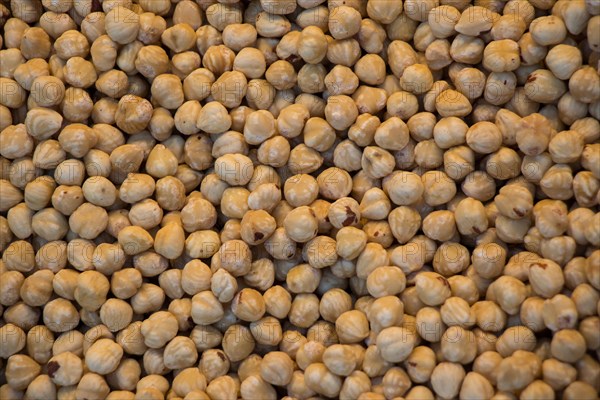 Dried shelled Blanched seeds of Whole nuts as food background