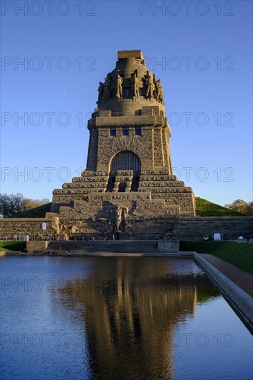 Monument to the Battle of the Nations, Leipzig, Saxony, Germany, Europe