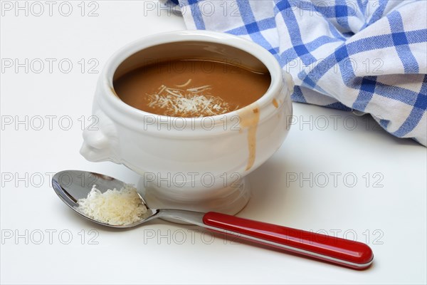 Basler Mehlsuppe, the soup is traditionally eaten at Fasnacht, Basel, Switzerland, Europe