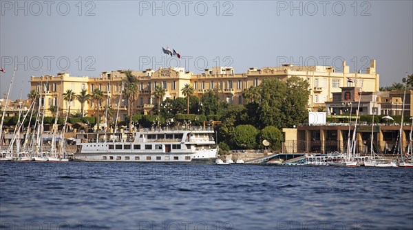 Traditional Hotel Winter Palace on the Nile, Luxor, Egypt, Africa