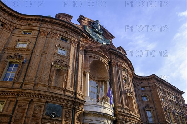 Palazzo Carignano, Museo del Risorgimento, Turin, Piedmont, Italy, Europe