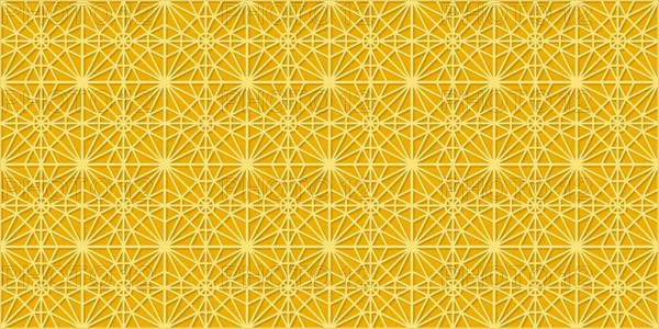 Islamic gold ornament vector seamless pattern