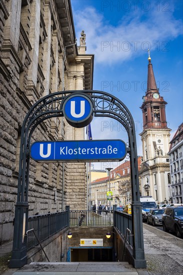 Parochial Church, Klosterstrasse, Berlin, Germany, Europe