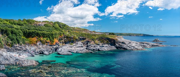 Bessys Cove, The Enys, South West Coast Path, Penzance, Cornwall, England, United Kingdom, Europe