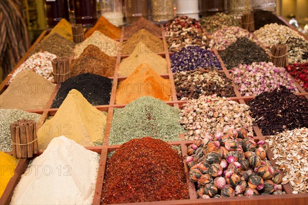 Spices and at the Spice Market in Istanbul