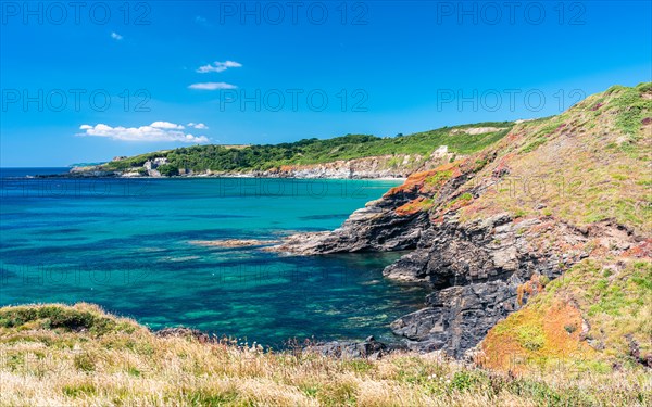 Kenneggy Cove, South West Coast Path, Penzance, Cornwall, England, United Kingdom, Europe