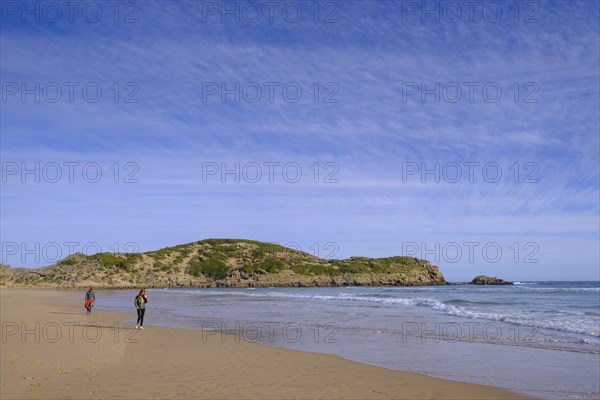 Island Beach, Robberg Island, Robberg Peninsula, Robberg Nature Reserve, Plettenberg Bay, Garden Route, Western Cape, South Africa, Africa