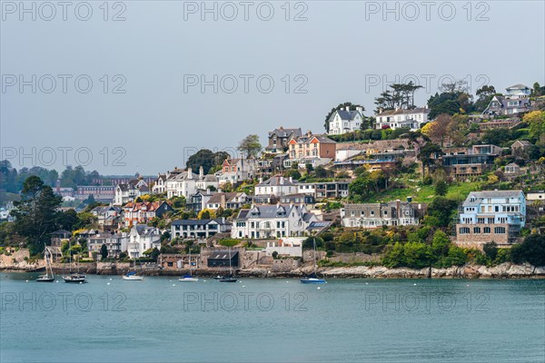 Kingswear from Dartmouth, Devon, England, United Kingdom, Europe