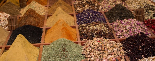 Spices and at the Spice Market in Istanbul