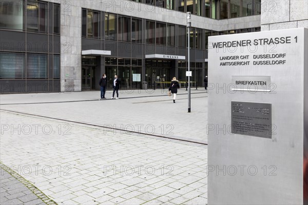Regional Court and Local Court, Duesseldorf, North Rhine-Westphalia, North Rhine-Westphalia, Germany, Europe
