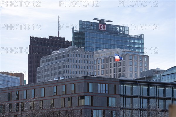Deutsche Bahn Head Office, Potsdamer Platz, Berlin, Germany, Europe