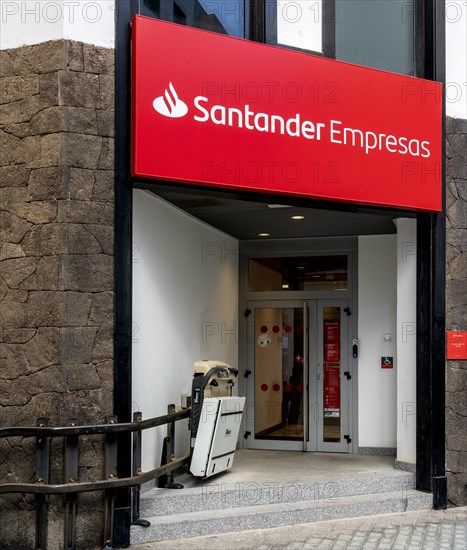 Santander Consumer Bank AG, Arrecife Branch, Lanzarote, Canary Islands, Spain, Europe