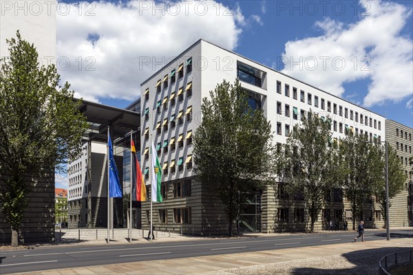 Saxon State Ministry of the Interior, Dresden, Saxony, Germany, Europe