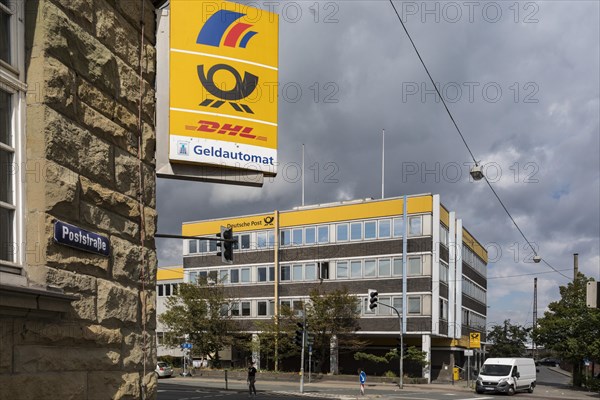 Deutsche Post, ATM, Ruhr Area, Oberhausen, North Rhine-Westphalia, North Rhine-Westphalia, Germany, Europe