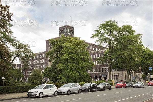 Oberhausen City Hall, Ruhr Area, Oberhausen, North Rhine-Westphalia, North Rhine-Westphalia, Germany, Europe