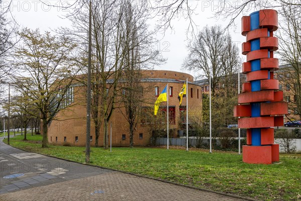 Kreishaus Rhein-Erft-Kreis, Bergheim, North Rhine-Westphalia, Germany, Europe