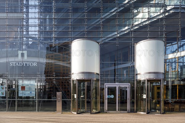 Stadttor Duesseldorf, seat of the Ministry of Transport of the State of North Rhine-Westphalia, Duesseldorf, North Rhine-Westphalia, Germany, Europe