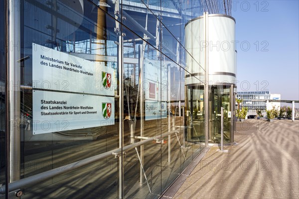 Stadttor Duesseldorf, seat of the Ministry of Transport of the State of North Rhine-Westphalia, Duesseldorf, North Rhine-Westphalia, Germany, Europe