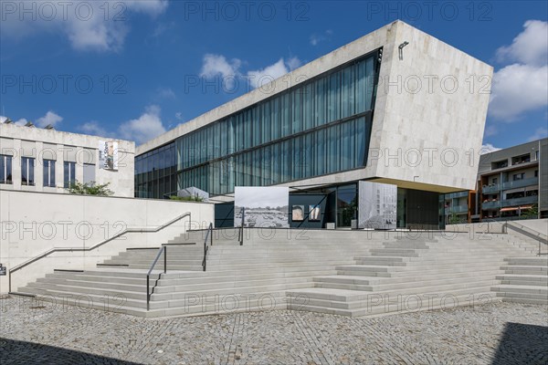 Buergerhaus Nordhausen, multifunctional building with information, cultural, educational centre and municipal library, Nordhausen, Thuringia, Germany, Europe