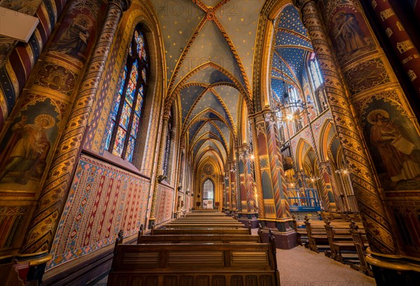 St. Marys Basilica, Basilica of St. Mary, Kevelaer, North Rhine-Westphalia, Germany, Europe