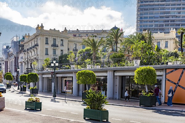 Street in Monte Carlo, Principality of Monaco
