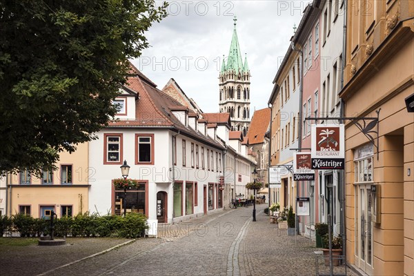 Medieval Old Town with Naumburg Cathedral St. Peter and Paul, Naumburg