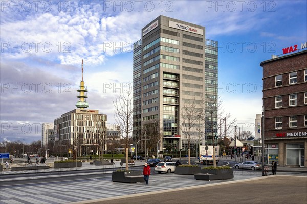 Targobank in the centre, Duisburg, North Rhine-Westphalia, Germany, Europe