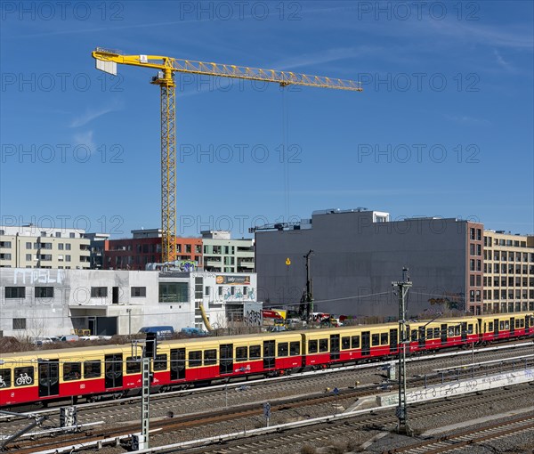 Infrastructure at Warschauer Strasse station, Friedrichshain, Berlin, Germany, Europe