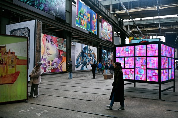 STRAAT, Museum for Street Art and Graffiti, NDSM Plein, Amsterdam, The Netherlands, Europe