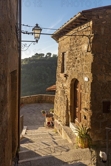 Pitigliano Old Town, Jewish Ghetto Little Jerusalem, Tuscany, Italy, Europe